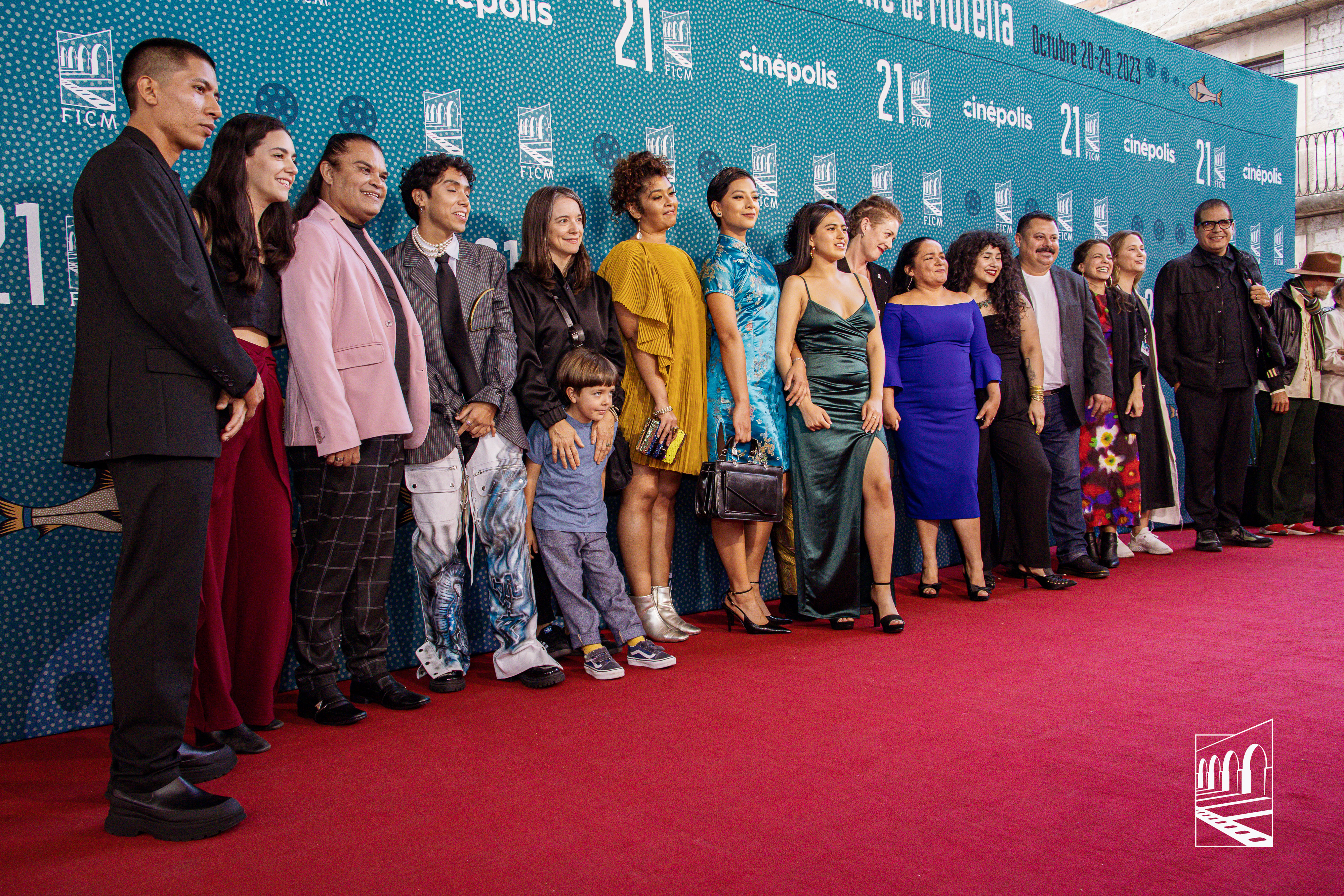 Alfombra Roja de TEMPORADA DE HURACANES en el 21er FICM