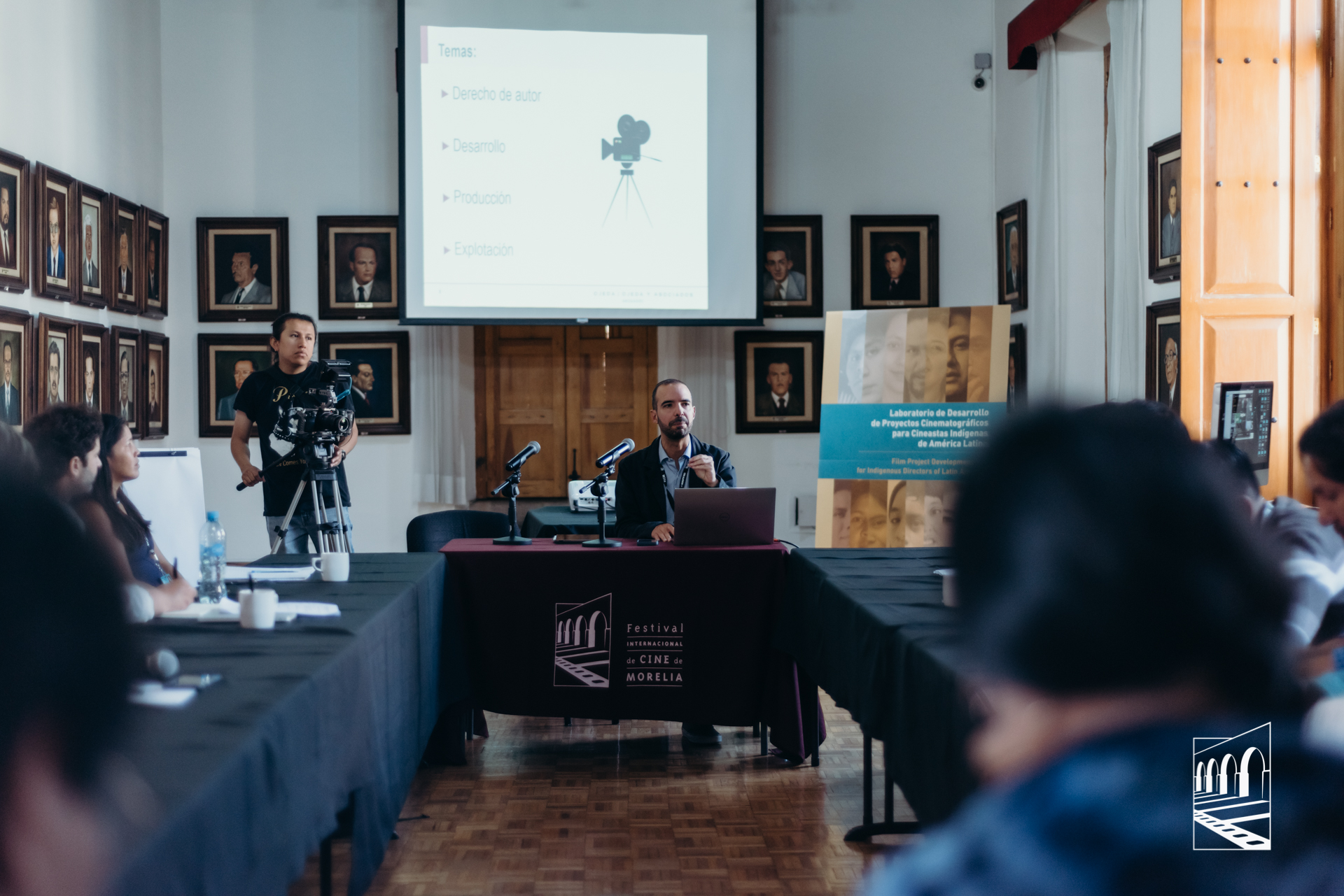 Laboratorio de Desarrollo de Proyectos Cinematográficos para Cineastas Indígenas de América Latina en el 21° FICM