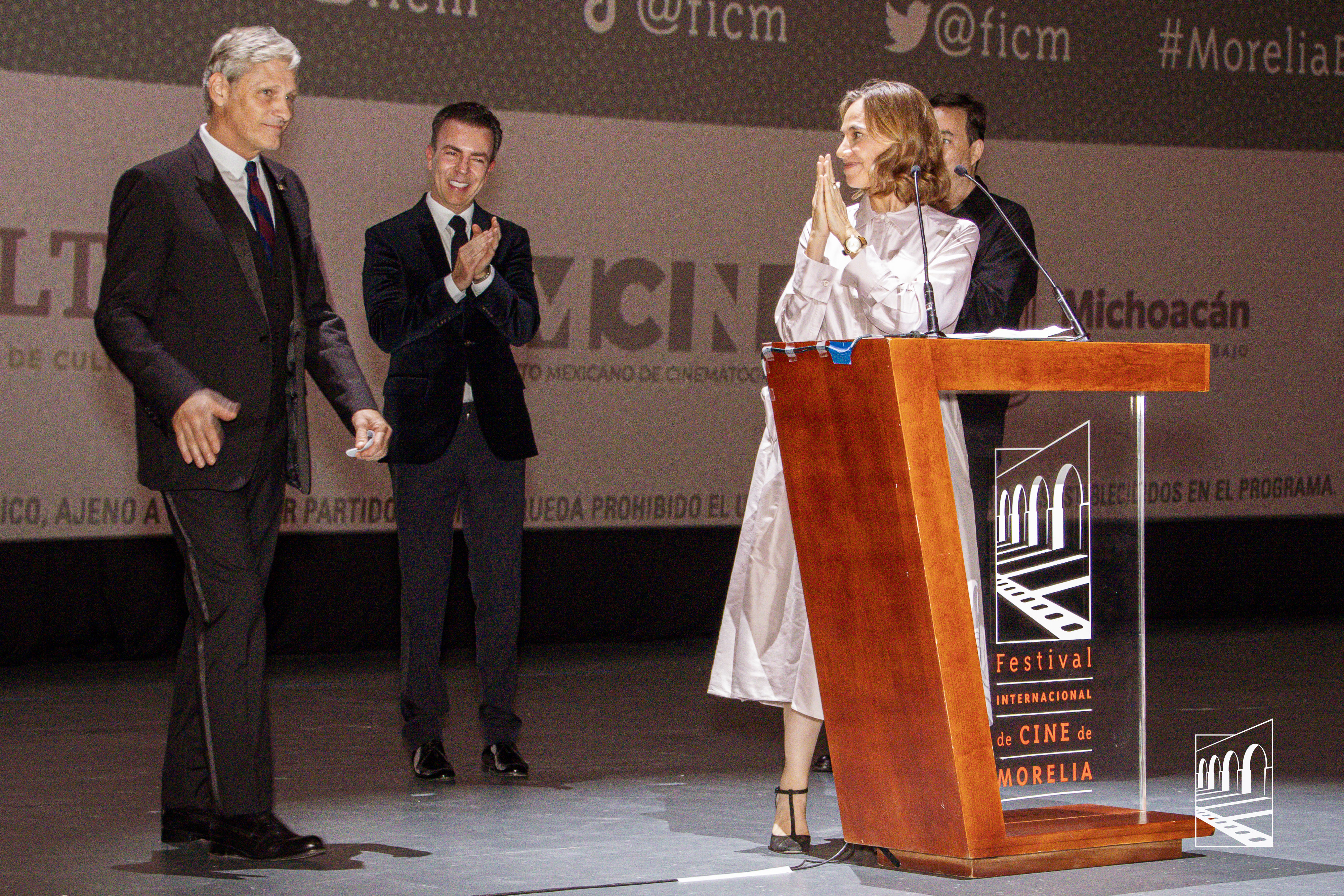 Viggo Mortensen, Alejandro Ramírez, Daniela Michel