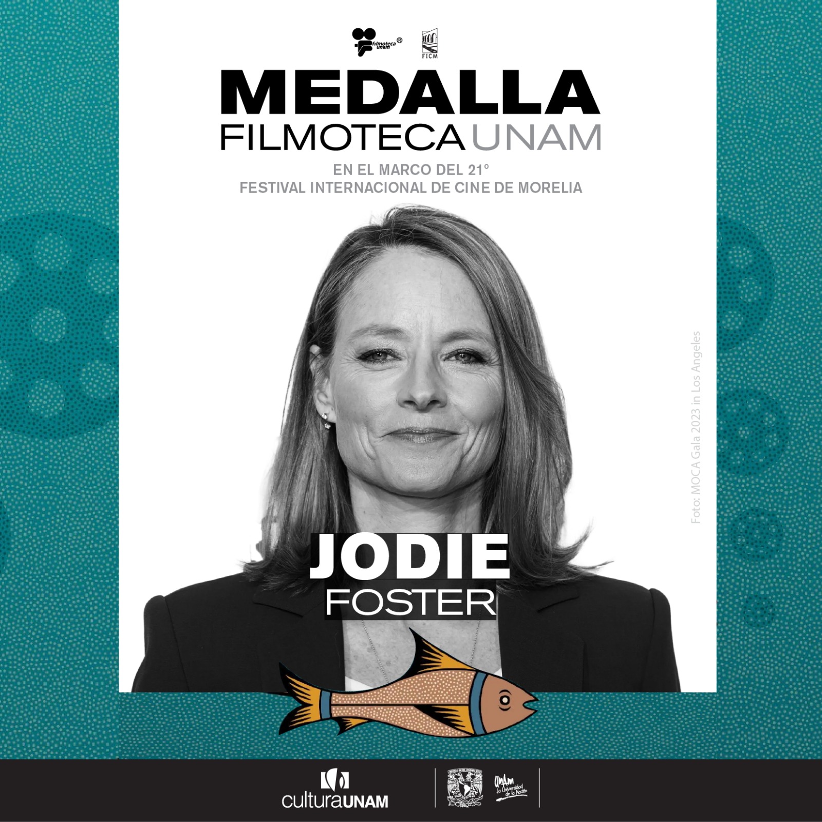 Jodie Foster recibirá la Medalla Filmoteca UNAM en el 21er FICM | Morelia  Film Fest