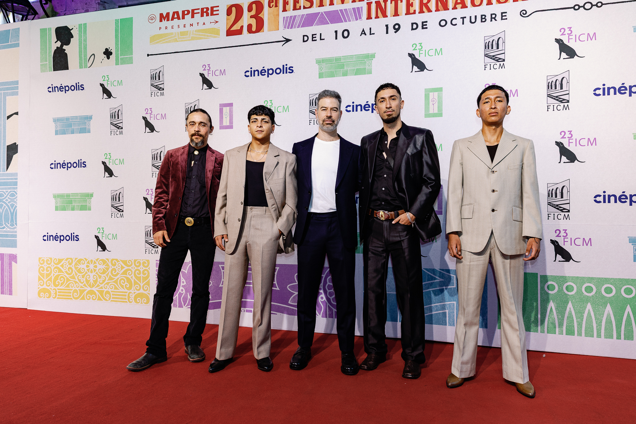 Alfombra roja de EN EL CAMINO en el 23º FICM