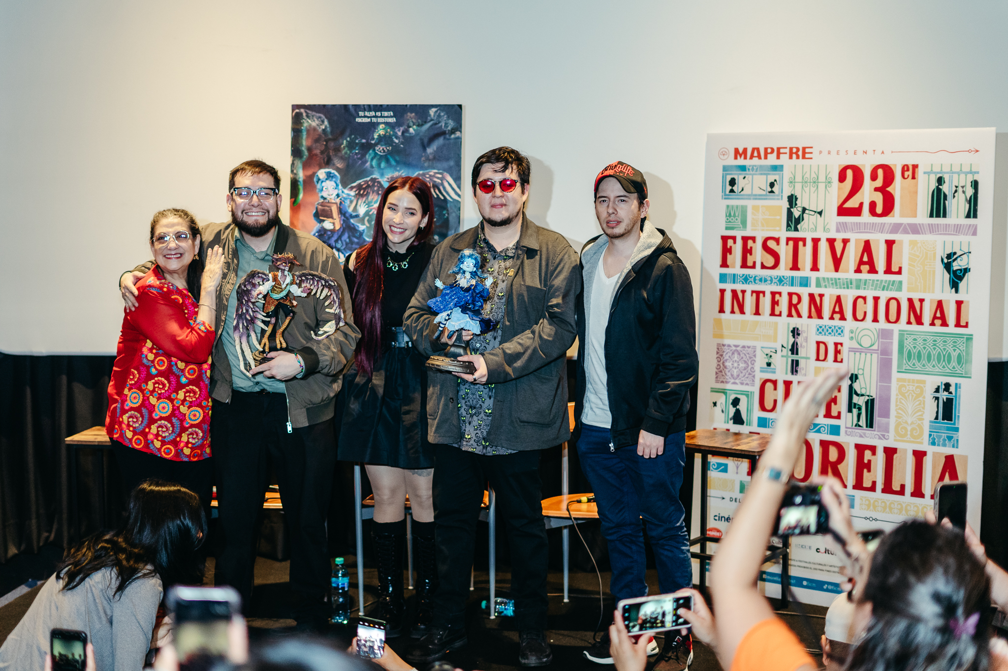 Conferencia de prensa en el FRANKELDA en el 23° FICM