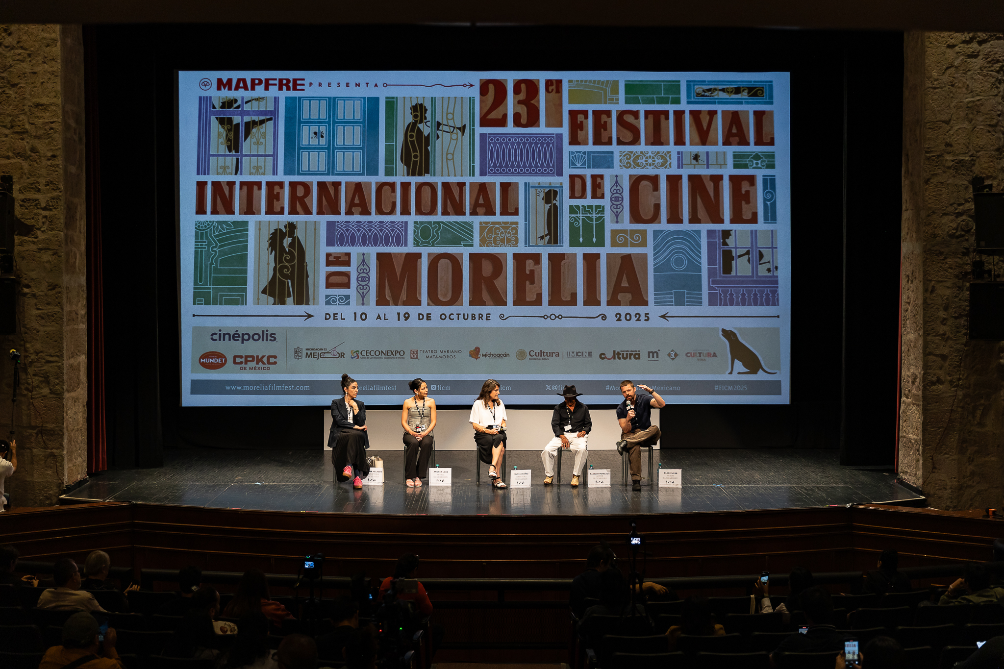 Conferencia de prensa de EL GUARDIÁN en el 23° FICM