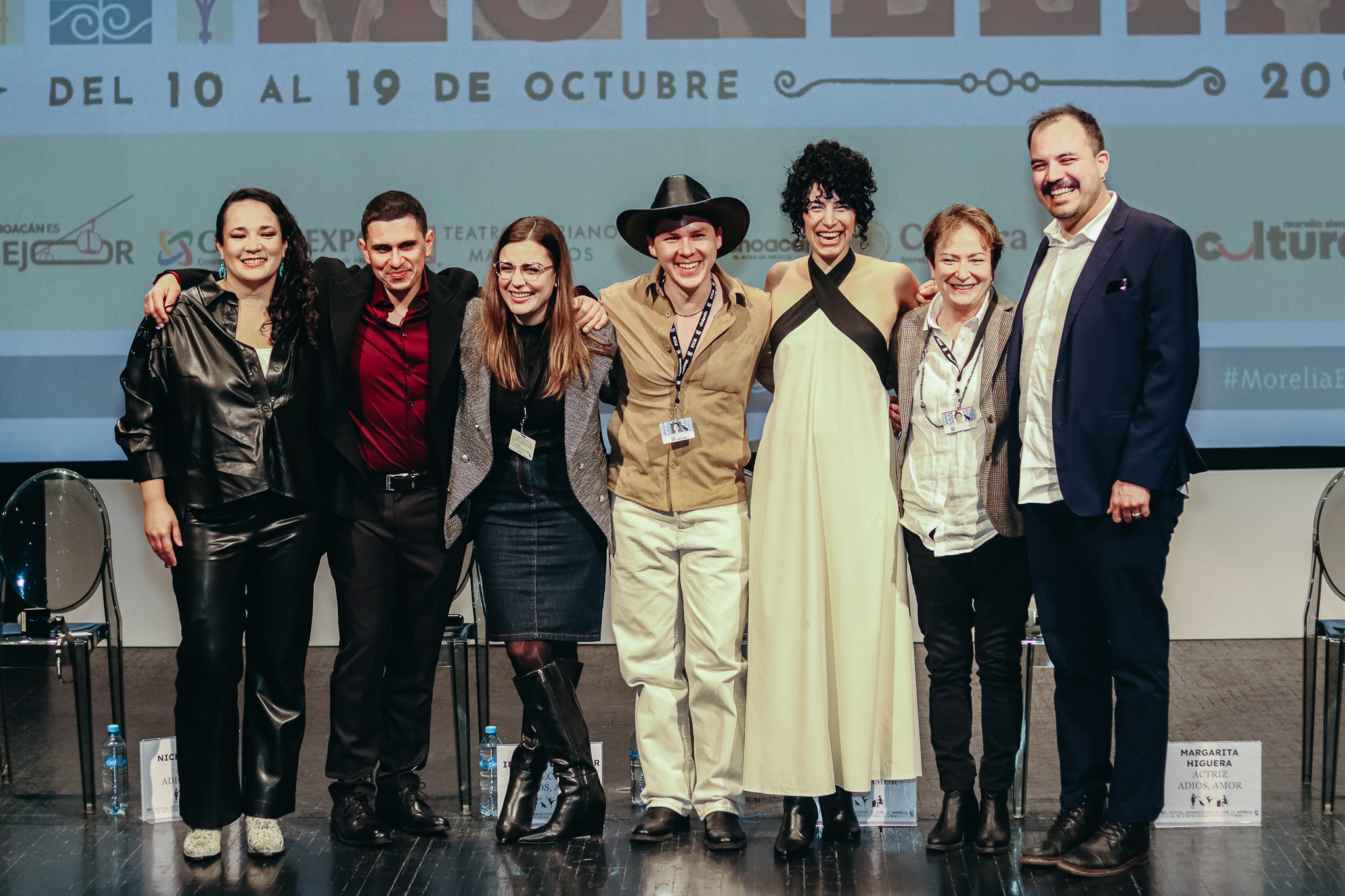 Conferencia de prensa de ADIÓS, AMOR en el 23º FICM