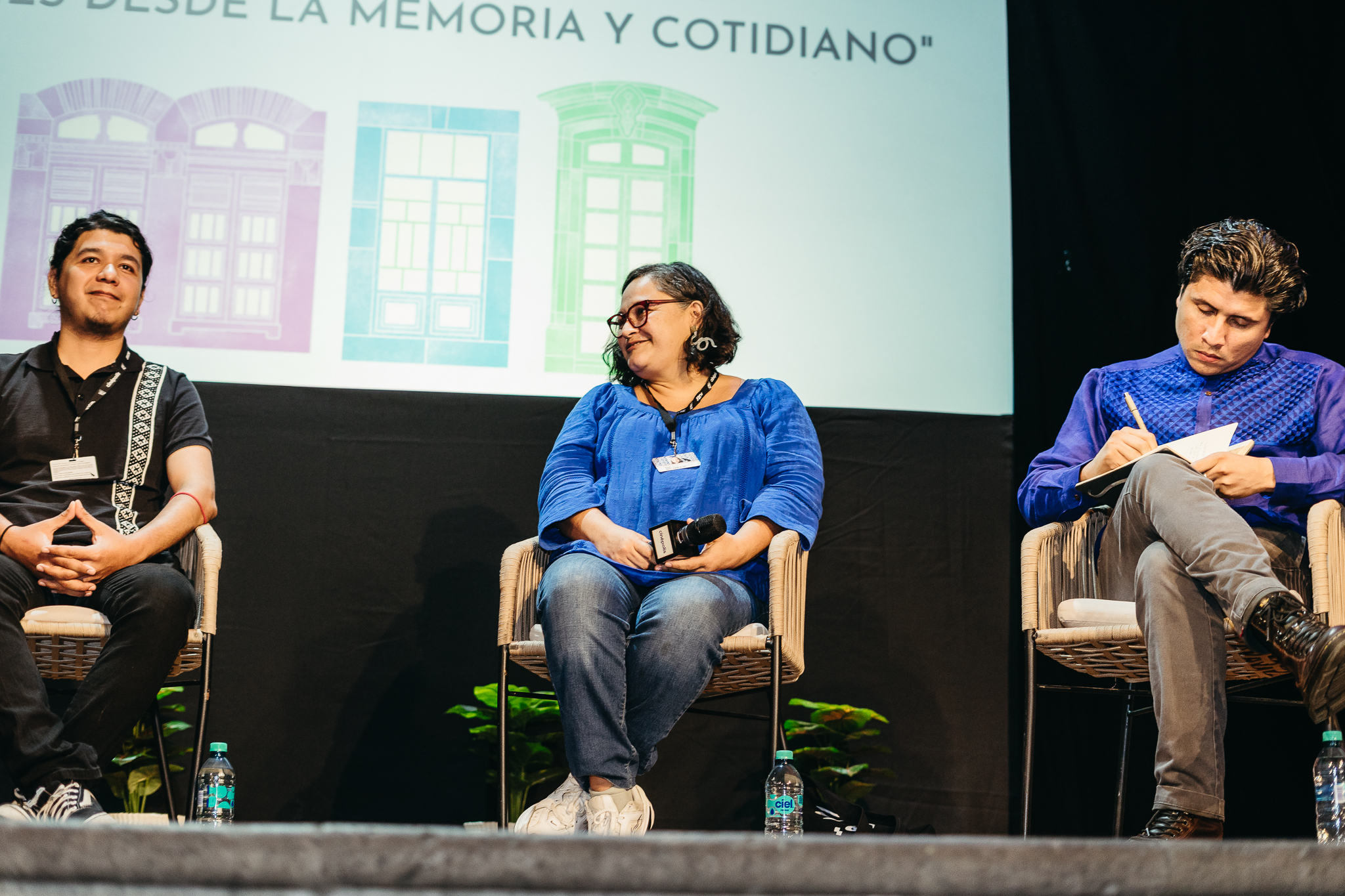 1° Conversatorio Foro de Pueblos Indígenas MEMORIAS EN TRÁNSITO: IMÁGENES DESDE LA MEMORIA Y COTIDIANO en el 23° FICM