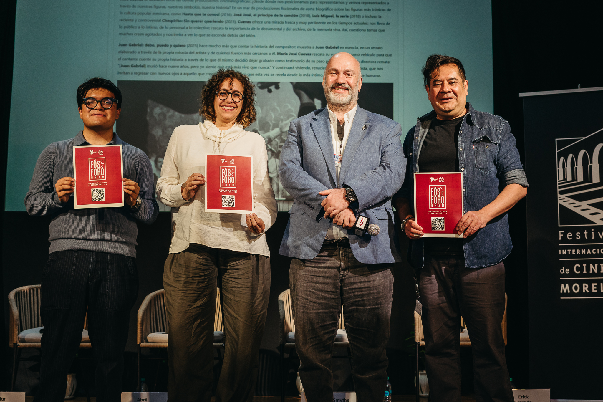 Presentación del tercer número de Fósforo UNAM: Revista digital de crítica cinematográfica