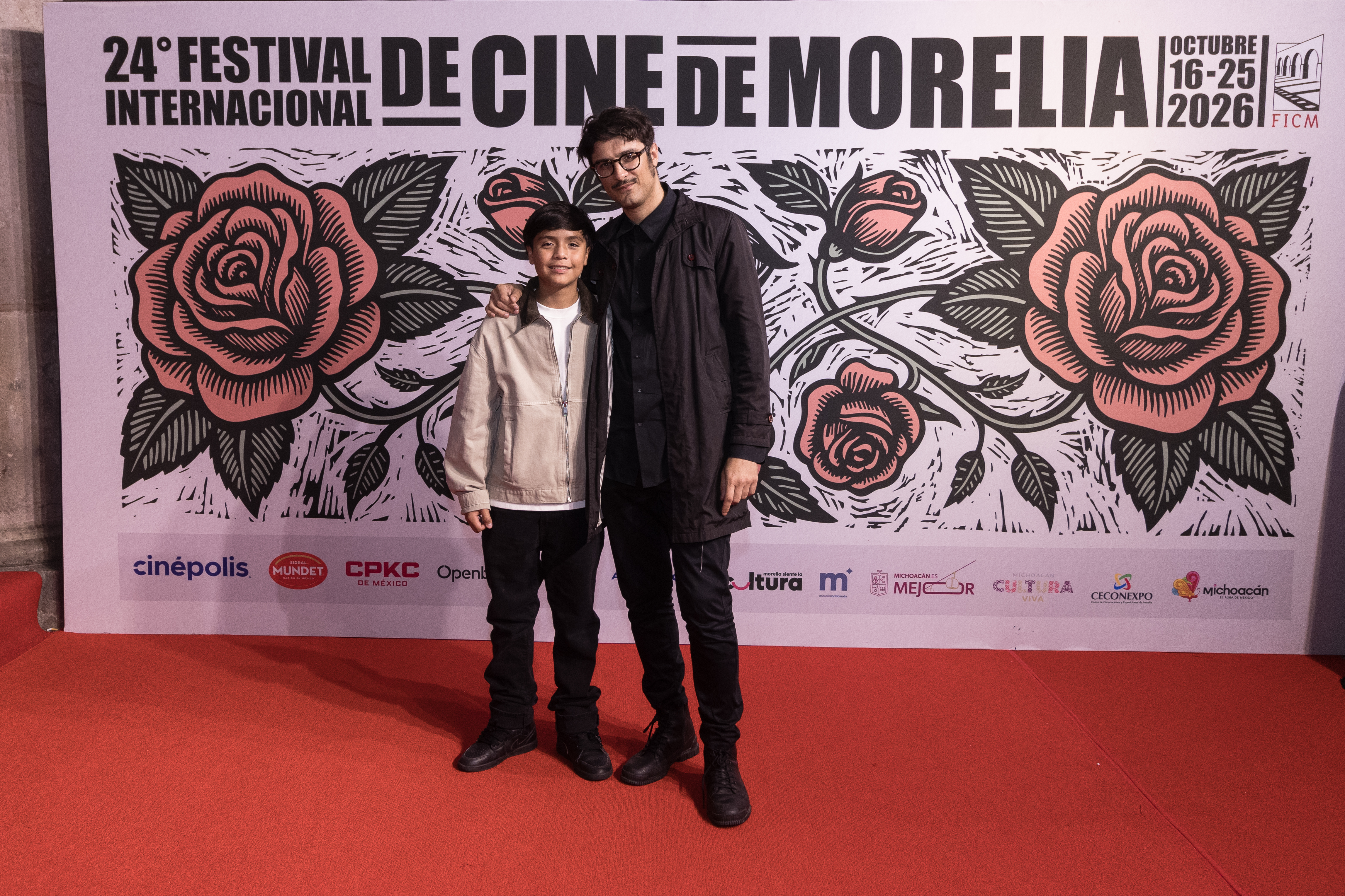 Alfombra roja PARA LOS CONTRINCANTES en el 24° FICM