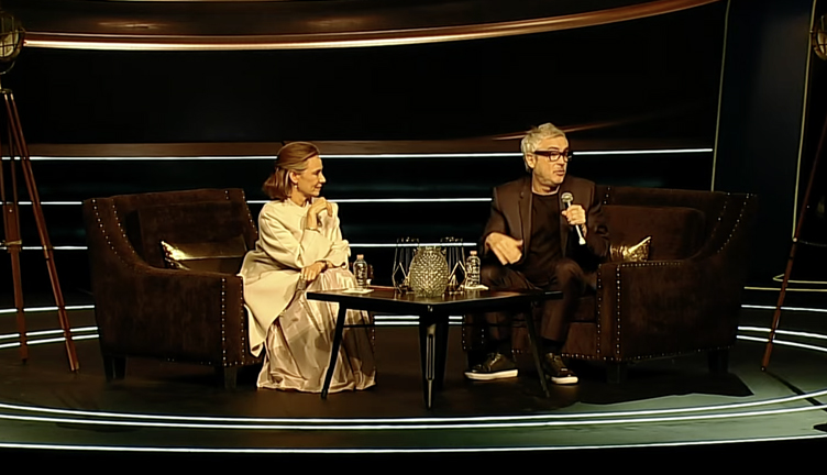 Daniela Michel y Alfonso Cuarón en "México Siglo XXI" 2023