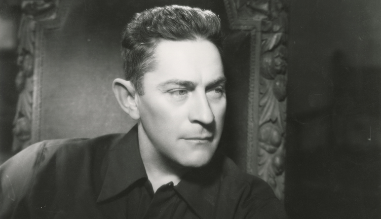 Fernando de Fuentes durante la filmación de Papacito lindo (1939) Colección y Archivo Fundación Televisa / Fondo División Fílmica