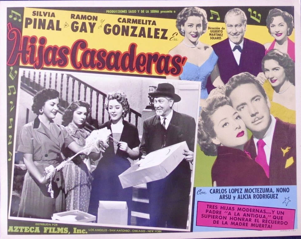 Gilberto Martínez Solares dirigía Hijas casaderas (1954)