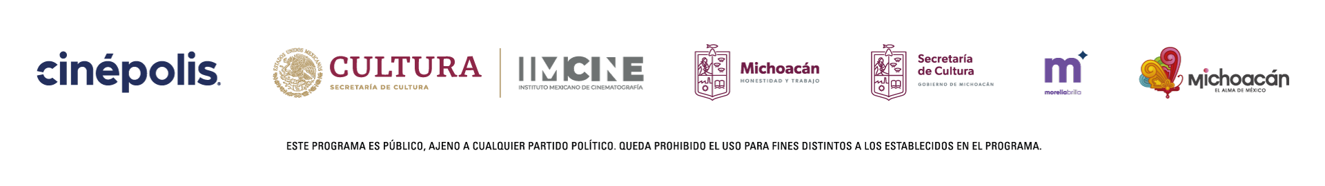 Pleca logos Michoacán