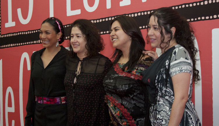 Myriam Bravo, Sandra Paredes, Ana V. Bojórquez, Lucía Carreras