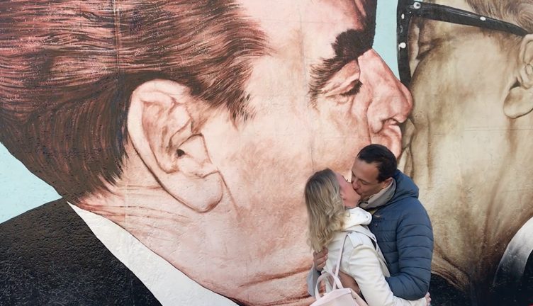 El adiós al Muro de Berlín