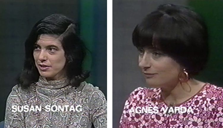 Agnès Varda y Susan Sontag