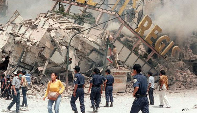 Terremoto de 1985, Ciudad de México FOTO AFP