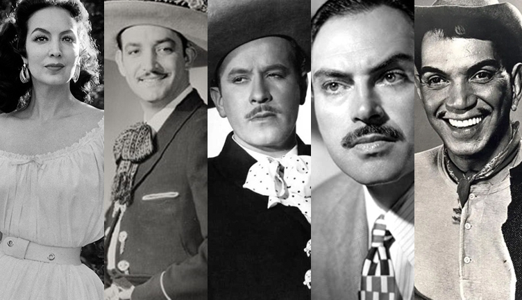 María Félix, Jorge Negrete, Pedro Infante, Pedro Armendáriz, Mario Moreno "Cantinflas"