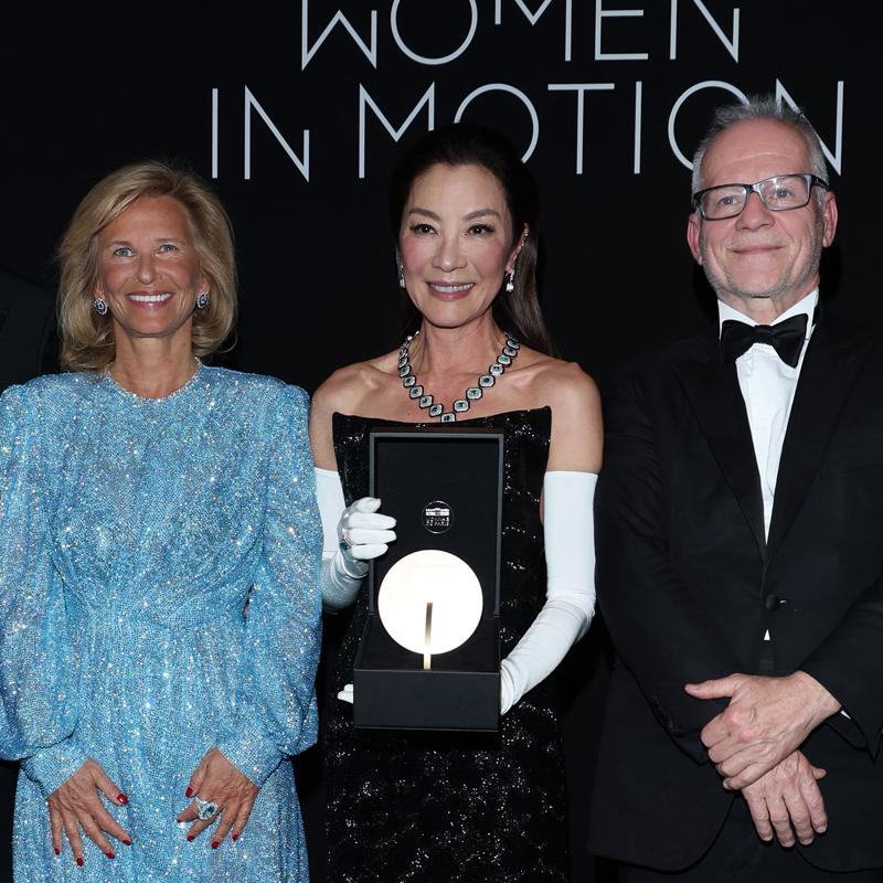 François Henri Pinault, Iris Knobloch, Michelle Yeoh, Thierry Frémaux