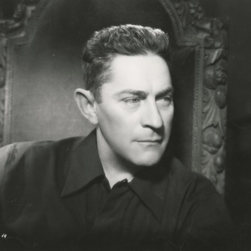 Fernando de Fuentes durante la filmación de Papacito lindo (1939) Colección y Archivo Fundación Televisa / Fondo División Fílmica