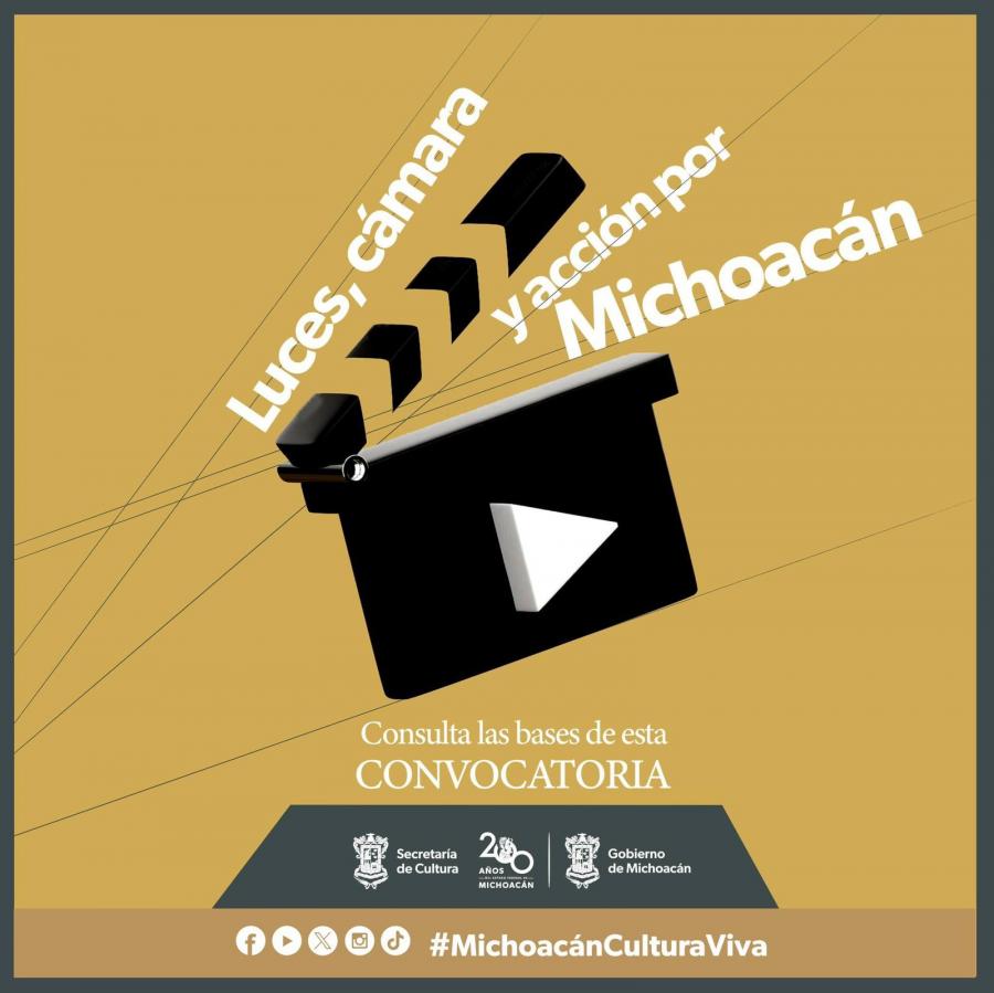 Gobierno de michoacán convocatoria cortometraje