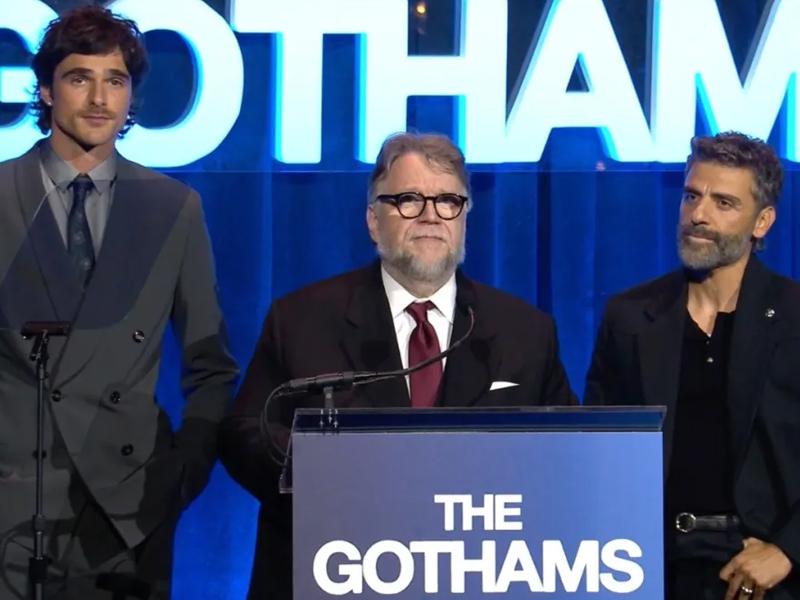 Guillermo del Toro recibió el Vanguard Tribute Award en los Premios Gotham 2026