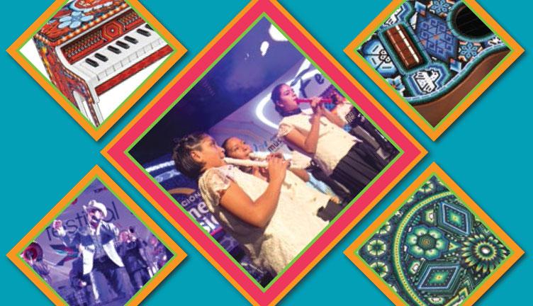 El Ayuntamiento de Morelia, en alianza con la Fundación Hermes Music, celebra el arte huichol