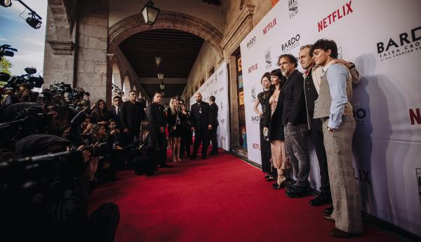 Ximena Lamadrid, Griselda Siciliani, Alejandro González Iñárritu, Daniel Giménez Cacho, Iker Sánchez Solano