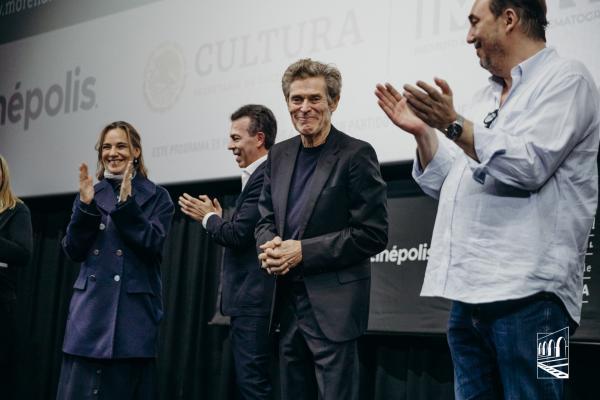 Daniela Michel, Alejandro Ramírez, Willem Dafoe, Cuauhtémoc Cárdenas Batel