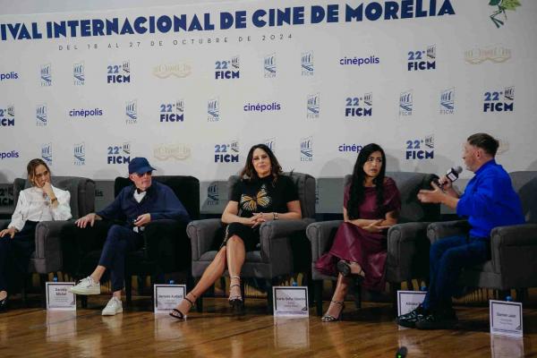 Daniela Michel, Jacques Audiard, Karla Sofía Gascón, Adriana Paz, Damien Jalet