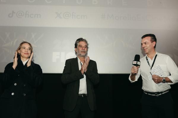 Daniela Michel, Lorenzo Hagerman, Alejandro Ramírez