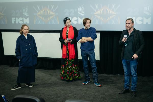 Daniela Michel,  Dominique Marchais, Sébastien Blayac