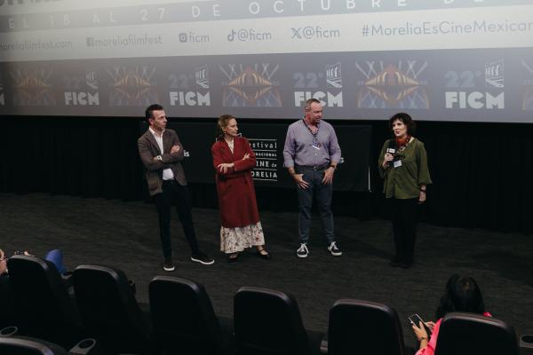 Alejandro Ramírez, Daniela Michel, Stephen Soucy