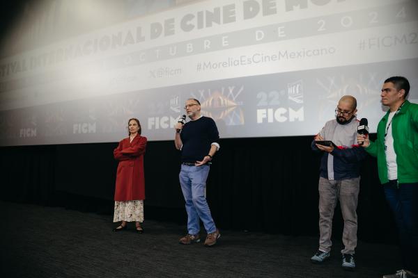 Daniela Michel, Ira Sachs, Jorge Negrete 
