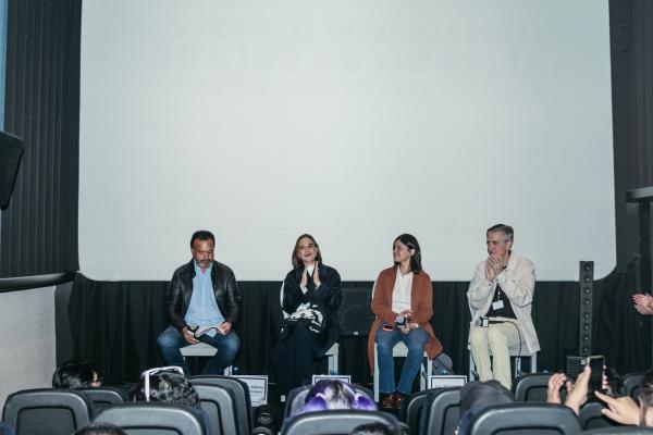 Julio Alberto Arreola, Daniela Michel, Maringeli Guzmán, James T. Ramey