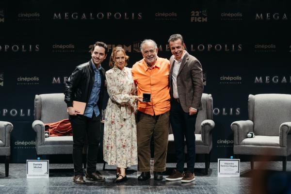 Alonso Díaz de la Vega, Daniela Michel, Francis Ford Coppola, Alejandro Ramírez