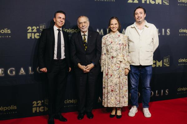 Alejandro Ramírez, Francis Ford Coppola, Daniela Michel, Cuauhtémoc Cárdenas Batel