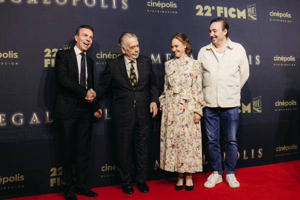 Alejandro Ramírez, Francis Ford Coppola, Daniela Michel, Cuauhtémoc Cárdenas Batel