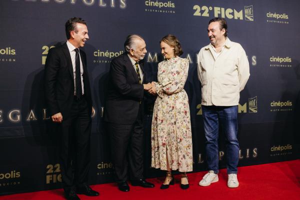 Alejandro Ramírez, Francis Ford Coppola, Daniela Michel, Cuauhtémoc Cárdenas Batel