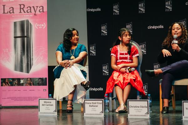 Mónica del Carmen, Diana Itzel Cruz Baltazar, Christine Dávila