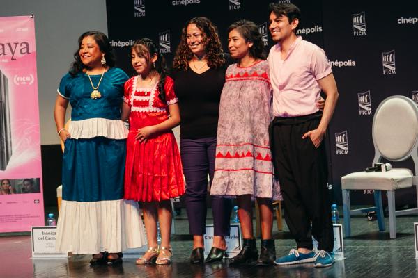 Mónica del Carmen, Diana Itzel Cruz Baltazar, Christine Dávila, Yolanda Cruz, José Salof