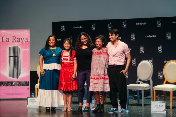 Mónica del Carmen, Diana Itzel Cruz Baltazar, Christine Dávila, Yolanda Cruz, José Salof