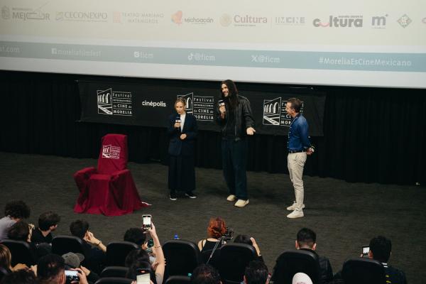 Daniela Michel, Oliver Laxe, Alejandro Ramírez