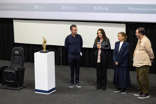 Alejandro Ramírez, Juliette Binoche, Daniela Michel, Cuauhtémoc Cárdenas Batel