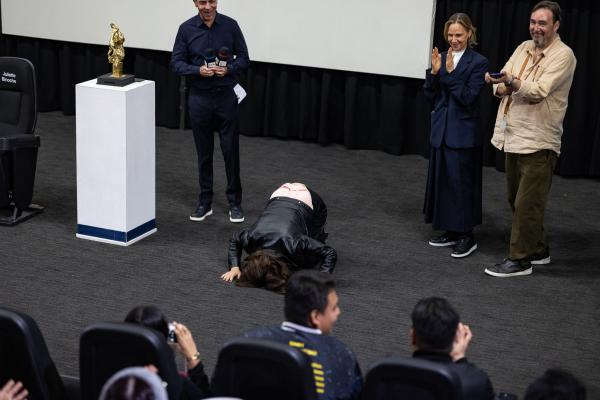 Alejandro Ramírez, Juliette Binoche, Daniela Michel, Cuauhtémoc Cárdenas Batel