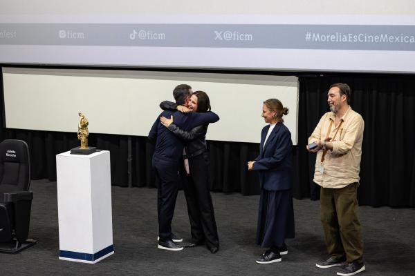 Alejandro Ramírez, Juliette Binoche, Daniela Michel, Cuauhtémoc Cárdenas Batel