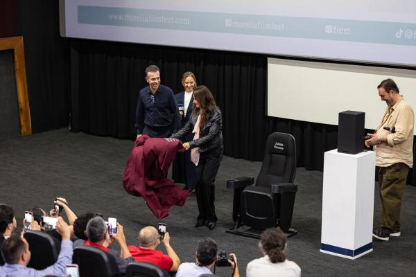 Alejandro Ramírez, Daniela Michel, Juliette Binoche, Cuauhtémoc Cárdenas Batel