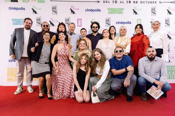 Elenco de VAINILLA en el 23° FICM 