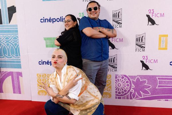 Elenco de VAINILLA en el 23° FICM 