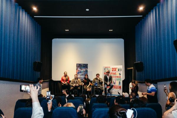 Conferencia de prensa en el FRANKELDA en el 23° FICM