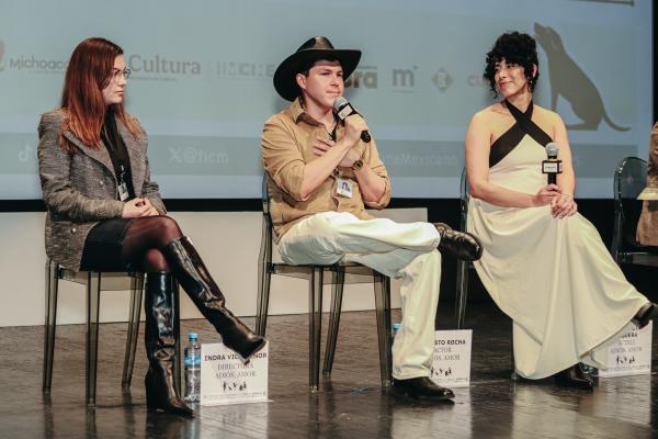 Indra Villaseñor, Ernesto Rocha, Margarita Higuera
