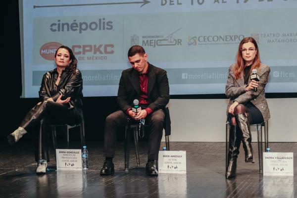 Emma González, Nick Angiuly, Indra Villaseñor